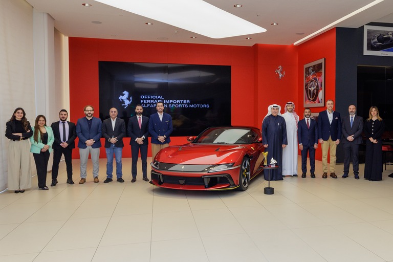 Ferrari showroom Qatar featured image