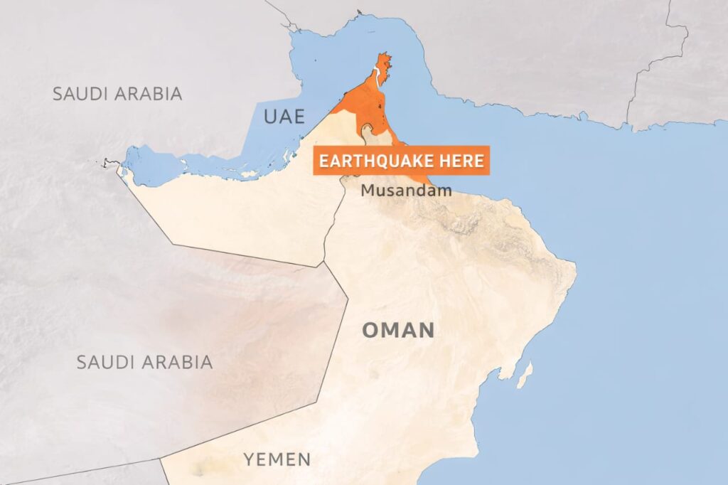 Musandam earthquake report featured image