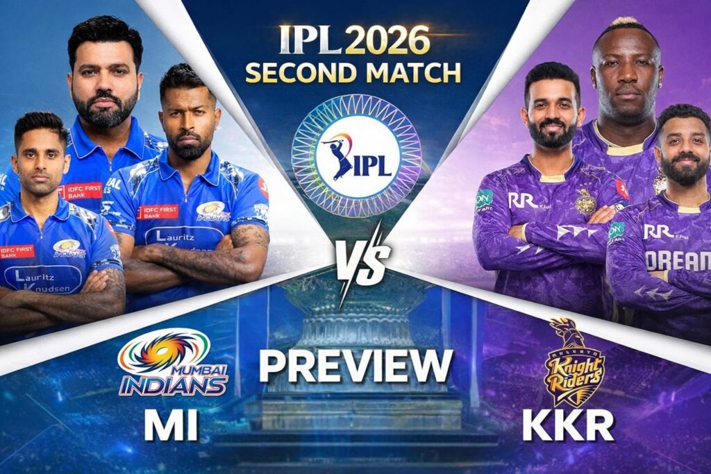 MI vs KKR playing 11 featured image