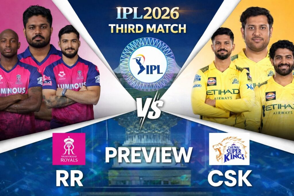 RR vs CSK playing 11 featured image