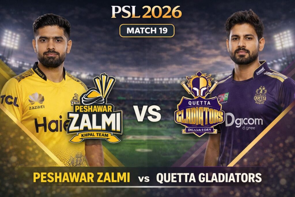 PES vs QG playing 11 featured image